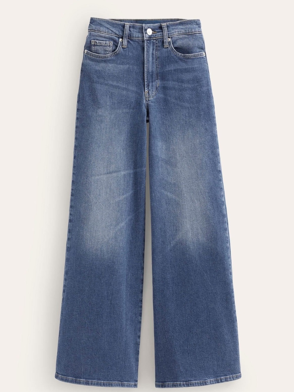 BODEN High Rise Wide Leg Jeans